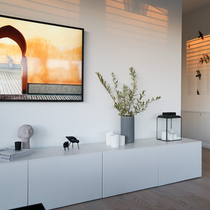 Beda paragraph modern minimalist classic drawer TV cabinet white living room Small Nordic light lavish minimalist custom upper wall