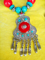 Necklace Inner Mongolia handmade handicrafts accessories necklace jewelry minority handicrafts necklace batch two pieces