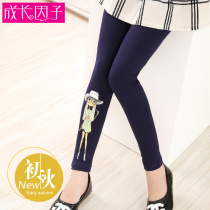Children Girls beat bottom pants Spring and autumn slim fit pants summer long pants outside wearing baby Yangqi Spring clothing CUHK Tong 2021