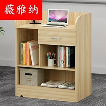 Multi-layer board school podium desk Solid wood classroom performance school multimedia desk Teacher teacher welcome school table