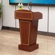 Creative podium Speaker podium host Podium table Sales Department Fashion wooden teacher Kindergarten Small wedding