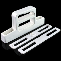 Plastic steel door and window handle buckle lock point aluminum alloy window handle anti-theft buckle seat plastic inner window handle buckle
