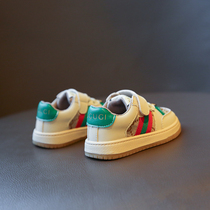 Baby shoes Spring and Autumn 0-3-year-old girl boy baby soft-bottomed toddler shoes childrens sports shoes autumn