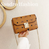 France Sandro Ifashion small bag women 2021 new fashion one shoulder messenger bag joker small square bag