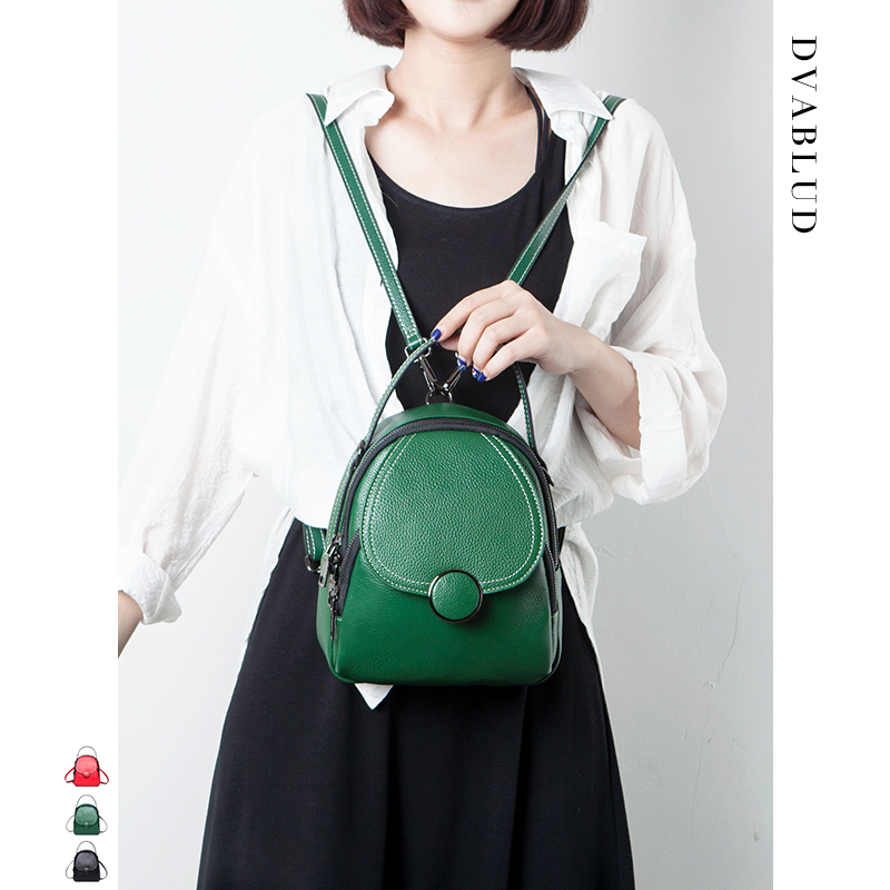 Shoulder bag female 2018 new trumpet Korean fashion trend leather practical mini port wind ladies small backpack