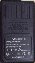 Applicable to LQ-1505A electric piano power adapter power cord 15V3A Yuehai General