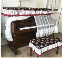 Horse Small Cute Original New Pint American Crummy Retro Vertical Piano Cover Cloth Piano Cover Towel Half Hood Full Hood Piano