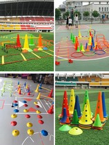 School Sports Barrel Equipment Mark Roadblock Games Triangle Basketball Aids Cone Barrel Training Football Ice Cream