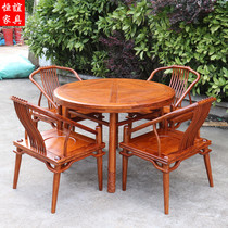 Hedgehog rosewood dining table dining chair solid wood furniture New Chinese rosewood table mahogany furniture customization