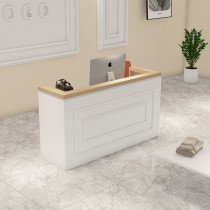 Cashier counter Simple modern clothing store Small beauty salon front desk milk tea shop Nordic bar cabinet commercial