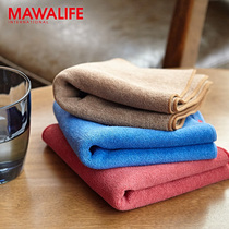 Taiwan imported MAWALIFE tea towel strong absorbent towel thick do not drop dander tea tray wipe cloth dish towel