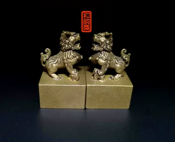 铜狮子印-铜狮子印促销价格、铜狮子印品牌- 淘宝
