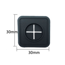 Factory spot square 30 * 30mm home textile sports arm bag with CD earphone outlet hole PVC soft rubber earphone hole