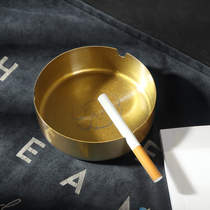 Nordic Creative Ashtrays Personality Trends Anti Fly Ash Home Living Room Tea Table Iron Art Smoke Cylinder Office Decorations