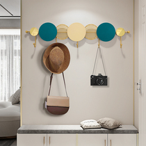 Modern minimalist wall Entrance Door Entrance Individuality Decoration Hook Key Set Clothing Cap Hanger Hanger Wall Trim