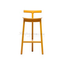 Nordic Solid Wood Bar Bench Chair Modern Minimalist Designer High Footstool Net Red Backrest Casual Creative Front Desk Bar Chair