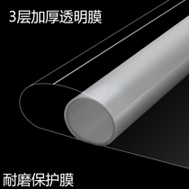 Waterproof and oil-proof furniture transparent protective film Dining table surface Kitchen stove sticker countertop table high temperature resistant marble