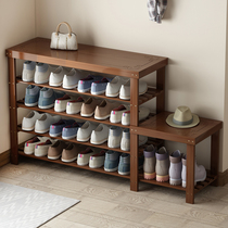Shoes-changing stool-style shoe cabinet can sit on a shoe stool solid wood storage stool to contain modern minimalist Shoes Den small stool Short stool