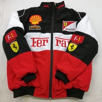 F1 racing suit f1 personality wind cool wind European and American style full embroidery leisure long sleeve cotton suit A157
