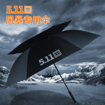 511 Umbrella Large Military Long Handle Oversized Mens Wind-resistant Double Straight Handle Extra Large Welcome Advertising Customized