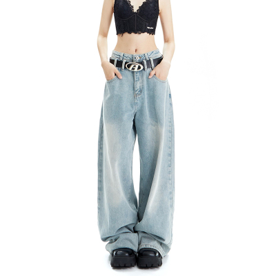 taobao agent Denim summer jeans, gradient, American style