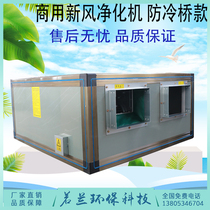 Direct fresh air purifier dual-purpose fresh air ventilator can be customized full heat exchanger air conditioning Fresh Air Unit