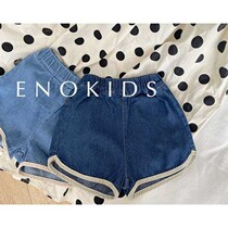 Simple thin shorts summer children loose foreign style Korean beach shorts boys and girls neutral Japanese style