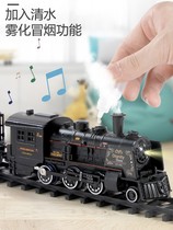 Remote control train high-speed train high-speed train toy car 10-year-old child model simulation alloy boy Electric