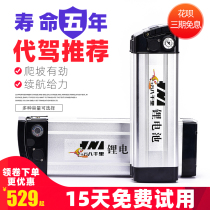 36v electric vehicle lithium battery 48V silver fish 20ah Haiba driving folding battery car battery 10a12a Emma