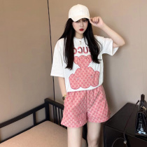 SANDRO VENETA LEISURE SPORTS SUIT WOMEN 22 Summer new foreign air weight reduction shorts jacket Two sets