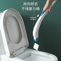  Household disposable toilet brush replacement head cleaning cotton sheet brush head toilet without dead angle toilet brush Toilet brush
