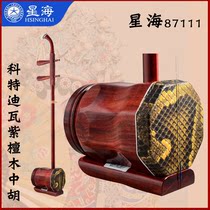 Ivory Coast rosewood Zhonghu Beijing Xinghai Musical Instrument 3 inch octagonal 87111 beginner self-study professional performance