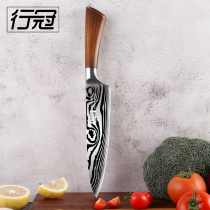 Japanese cooking knife Kitchen household kitchen knife Salmon knife Beef knife Sande knife blade Li cut watermelon fruit knife