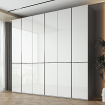 Light Extravagant Wardrobe Home Bedroom Storage Cabinet 46 Doors Modern Minima Small Household Type Combined Containing Cabinet Big Closet