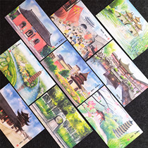 A set of 10 commemorative postcards for the successful application of the China Grand Canal to the World Heritage List