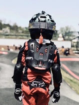 South African LEATT Childrens wheeler kneecap armguard fuse one-piece protective gear fox child armor BMX breast protection