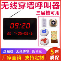 Wireless pager Restaurant Hotel Cafe Nursing home queuing call number pick-up device Catering call number call machine