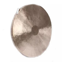 Poetry enjoys pure sound flat bottom Gong 30cm bass Gong opening Road Gong plane Gong Taoist Gong 9 inch white light gong
