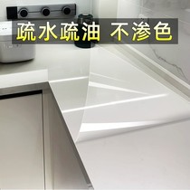 Kitchen countertop protective film marble quartz stone stove anti-oil sticker high temperature resistant desktop furniture film transparent