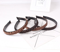 Twig braid wig hair hoop Korean jewelry non-slip with toothed head hoop pressure hair bangs hair braid hair card headgear