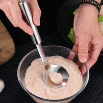 Stainless steel meatball maker press meatballs fish balls shrimp slippery vegetable balls make croquettes artifact household tools