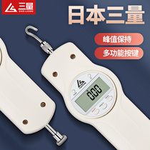 Japan three-dimensional digital display push-pull force meter 10N-500N tensile tester Spring pressure gauge dynamometer testing machine