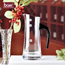 baer split wine bottle white wine crystal glass artificial blowing home personality Black handle creative hotel wine dispenser