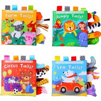 Tail Boob Book Baby Books Early Teach Nibble To Rip Without Rotten Solid Baby Toys 6-12 months 1 year 3