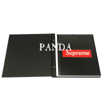 Supreme BOX LOGO sticker album Collage Sticker collection containing booklet protection stickers