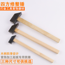 Small hammer mini square hammer gold and silver workhammer dressing fitter hammer gold tools jewelry equipment beating tools