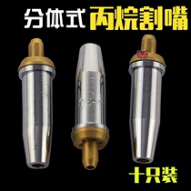 National standard g07-30 100 gas oxygen cutting nozzle cutting gun plum blossom cutting nozzle stainless