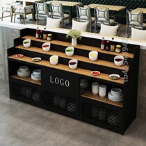 Multi-purpose chili oil multifunctional commercial self-service hot pot seasoning table side cabinet sauce oil can pickles new add