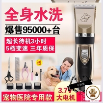 Dog fader shaving device Pet hair pusher electric hair repair artifact Teddy Bear Golden retriever large dog electric shearing