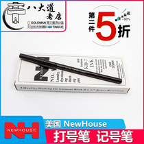 American NEWHOUSE import label pen label pen dry cleaning shop washing room supplies special pen